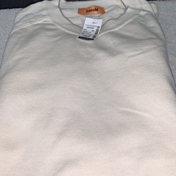 ❣️Cashmere Crew Neck Sweater Size XL by Harold/Harry Rosen New W/ Tags Reg $295 - Picture 4 of 11